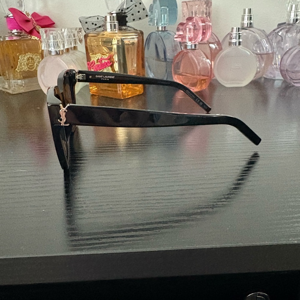 Yves Saint Laurent Black Sunglasses - Picture 2 of 5